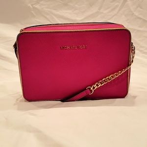 Michael Kors Magenta Crossbody
